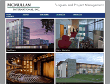 Tablet Screenshot of mcmullan-int.com